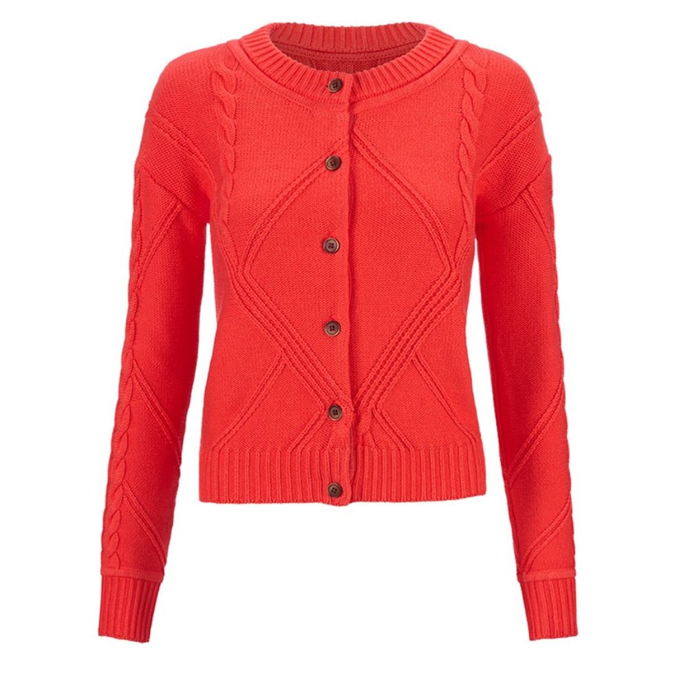 Cable Cardigan